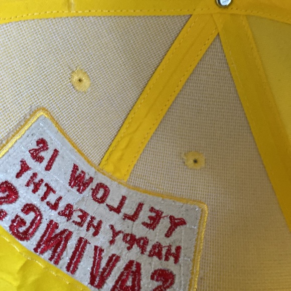 WFM Yellow Is Happy Healthy Savings spapback hat 🧢 - Picture 12 of 17